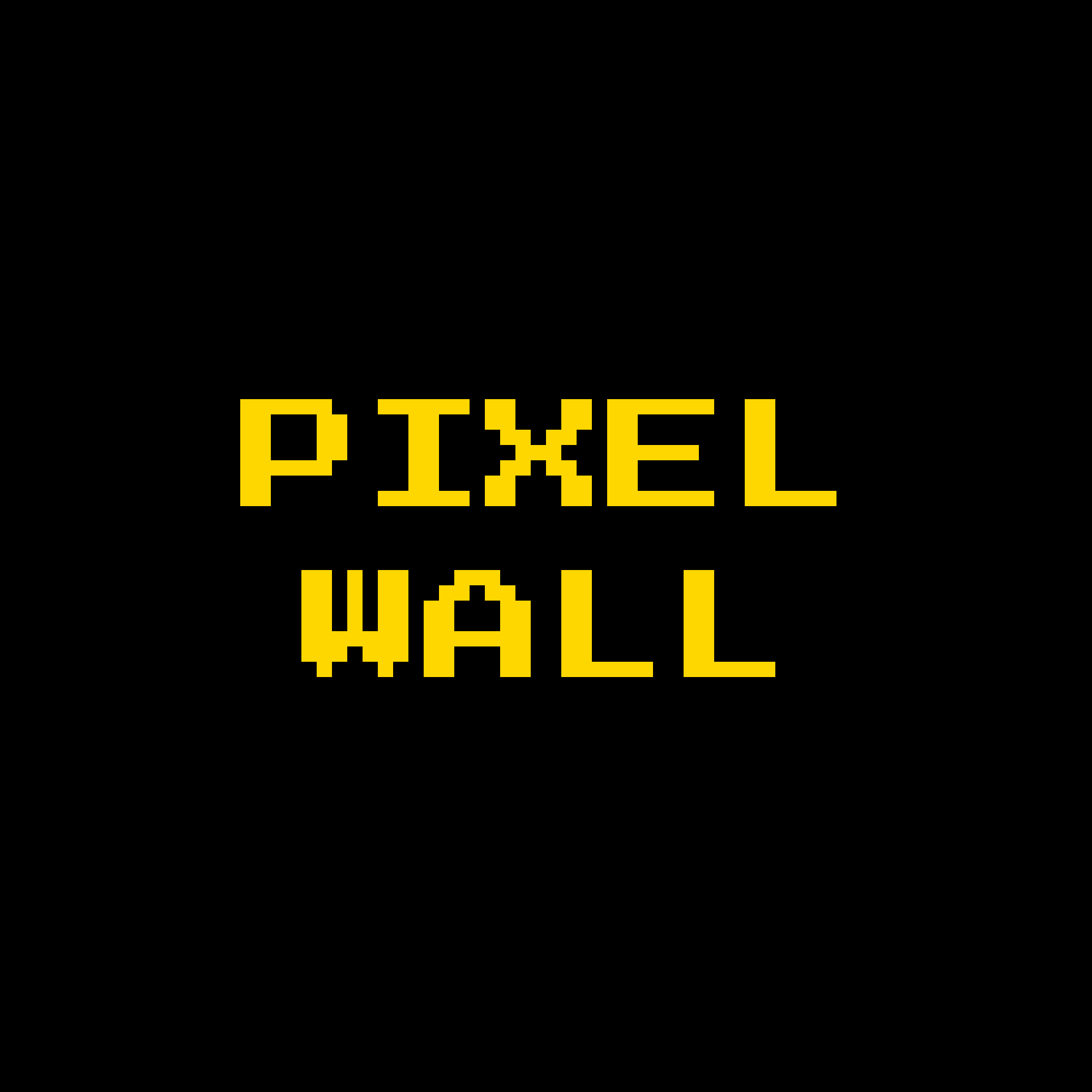The Pixel Wall