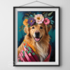 Golden Retriever Art