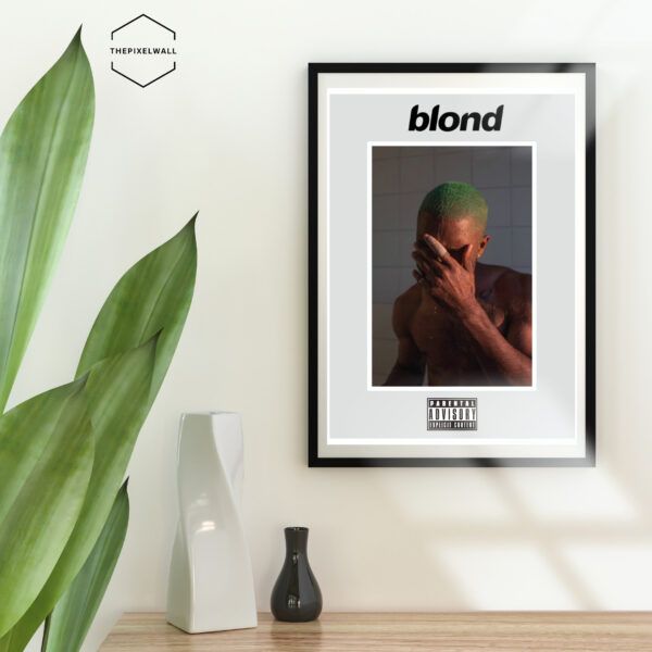 Frank ocean blond, Vintage poster music, Trendy canvas wall art