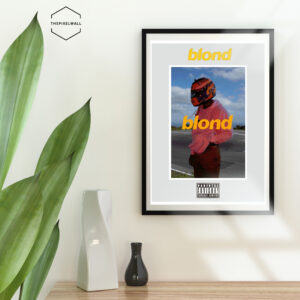 Frankocean poster, Rapper decor, vintage poster music