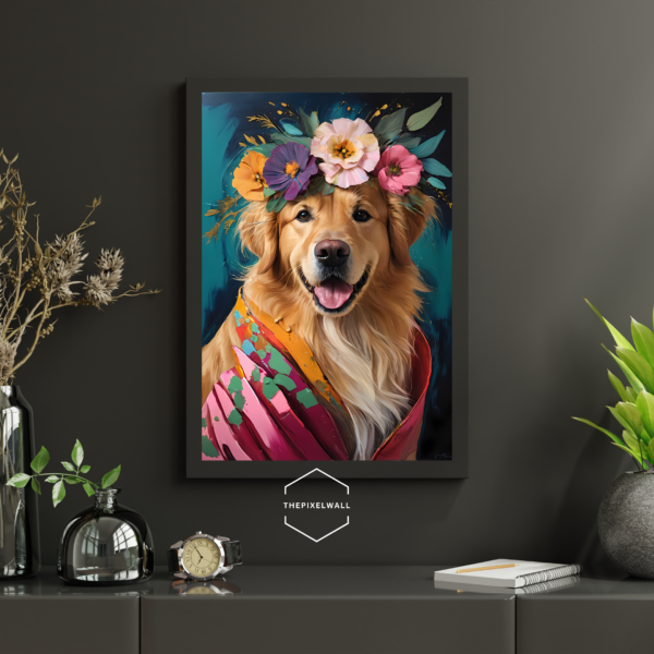 Golden Retriever Art