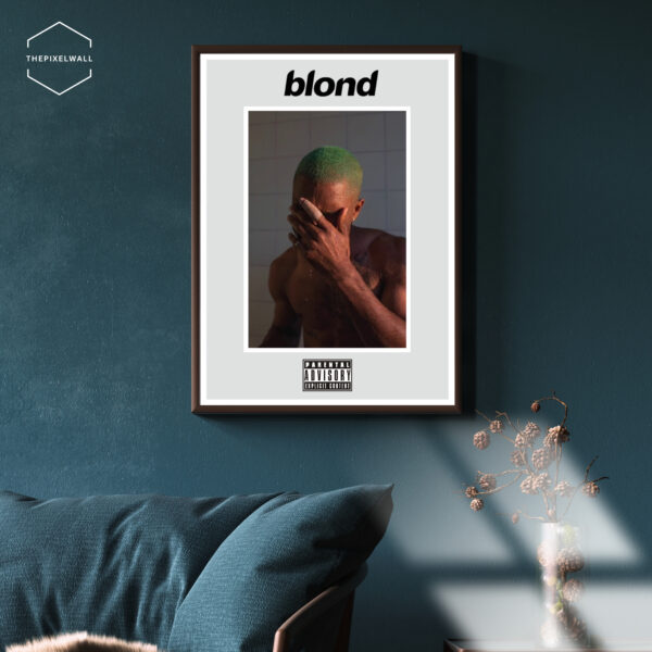 Frank ocean blond, Vintage poster music, Trendy canvas wall art