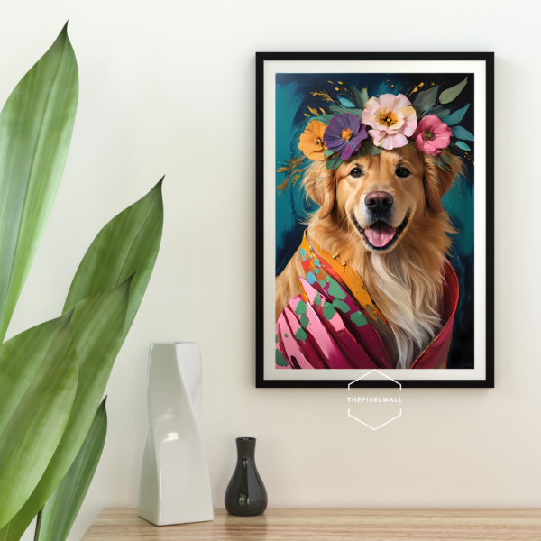 Golden Retriever Art