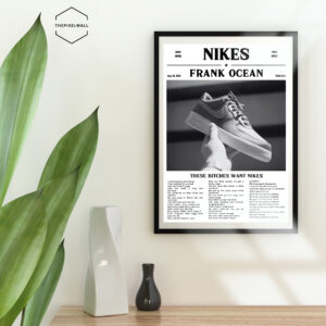 Frank ocean blond poster Nikes