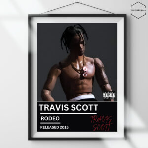 This is a Travis Scott Rodeo song art released on 2015.