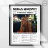 A must-have poster for Megan Moroney fans! This vibrant design, featuring the iconic "Tennessee Orange" song, is the perfect keepsake to commemorate an unforgettable experience.