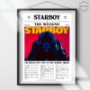 the weeknd starboy album poster