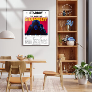 the weeknd starboy album poster