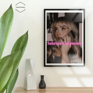 Captivating digital art featuring Sabrina Carpenter Vintage! Vibrant colors, dynamic energy. Perfect for fans and art lovers.