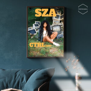 sza ctrl with computer in a yard.