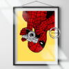 Capture the moment with this unique piece of art featuring Spider Man as a photographer! Perfect for any fan who appreciates the intersection of art and superheroics.