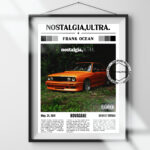 Check out my latest vintage newspaper art piece inspired by Frank Ocean's iconic 'Nostalgia, Ultra'. This one-of-a-kind creation is a must-have for any fan. Don't miss out on this opportunity to own a piece of music history!