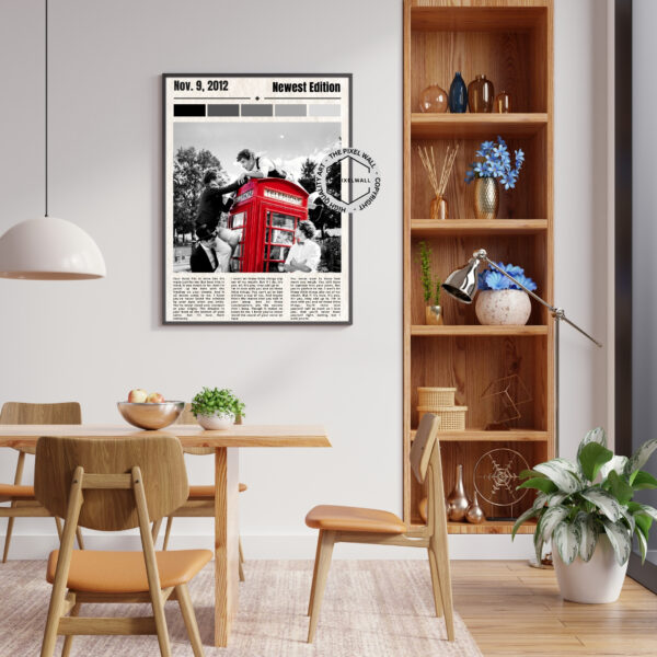 Check out my latest One Direction fan art! This unique piece features the iconic lyrics from Take Me Home and captures the essence of the bands early years. It's a must-have for any Directioner.